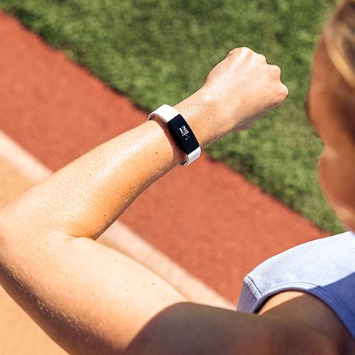 Pulseira Fitbit Inspire HR/2 - Borboleta Rosa Com Estampa Floral