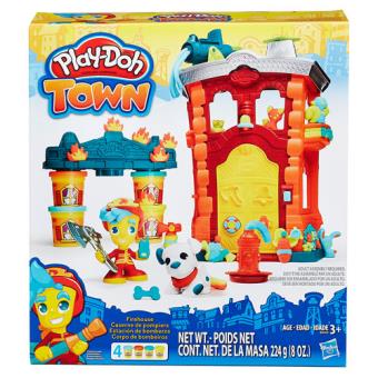 Play-Doh Town Estação de Bombeiros Hasbro