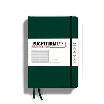 Caderno Pautado Leuchtturm 1917 A5 Forest Green - 1