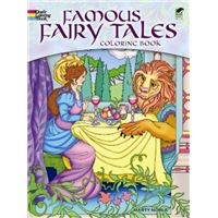 Famous fairy tales coloring book