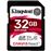 Cartão SDHC Kingston Canvas React Classe 10 - 32GB_0