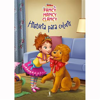 Fancy Nancy Clancy: História para Colorir