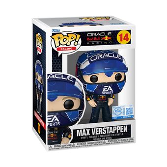 Funko Pop! Racing Figura de Vinyl Oracle Red Bull Racing: Max Verstappen with Helmet - 14 | Exclusivo Fnac - 1