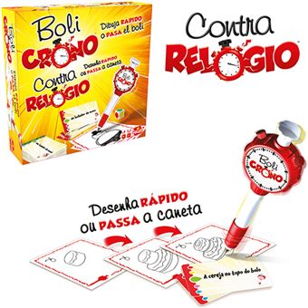 Jogo Contra Relógio - Versaõ Portuguesa - Goliath - Jogos de