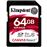 Cartão SDXC Kingston Canvas React Classe 10 - 64GB_0