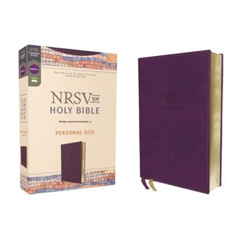 Nrsvue, Holy Bible, Personal Size, Leathersoft, Purple, Comfort Print - 1