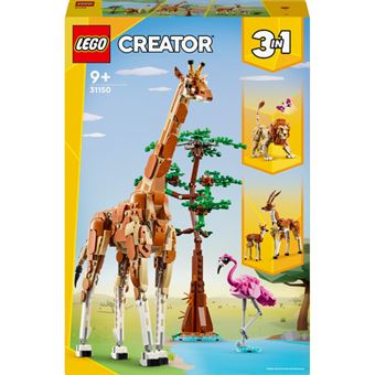 LEGO Creator 31150 - 3 em 1 - Animais Selvagens do Safari - 1