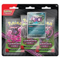 Trading Card Game Pokémon: Scarlet & Violet  6.5 - Blister 3 Pack- Creative Toys