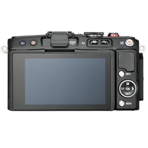 Máquina Fotográfica Mirrorless Olympus PEN E-PL6 - Preto + M.Zuiko