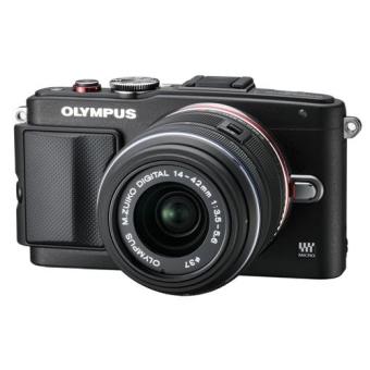 Máquina Fotográfica Mirrorless Olympus PEN E-PL6 - Preto + M.Zuiko