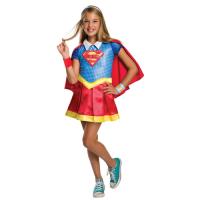 Disfarce Supergirl - Tamanho L 8 a 10 anos