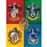 Poster Harry Potter: Colourful Crests_0