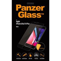 Película Ecrã Vidro Temperado Panzerglass para iPhone 8 Plus - Preto