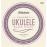 Jogo de Cordas para Ukulele EJ53C Nylon Pretas_0