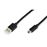 Cabo USB Temium para Mini USB - 1,8m - Preto_0