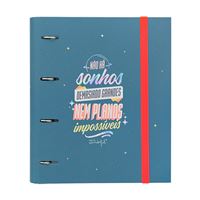 Dossier com Argolas Mr. Wonderful - Não há Sonhos
