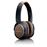 Auscultadores Bluetooth Lenco HPB-730 - Castanho_0