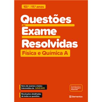 Questões De Exame Resolvidas - Física E Química A - 10.º / 11.º Anos ...