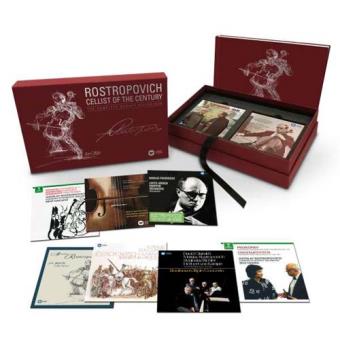 Rostropovich: Cellist of the Century (40CD+3DVD)