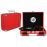Vinyl Styl Groove Portable 3 Speed Turntable (Red)_0