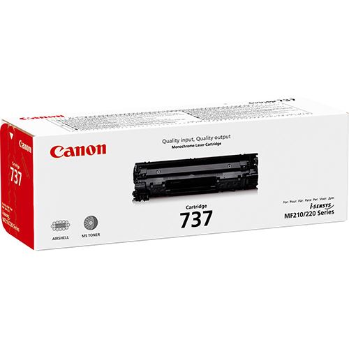 Toner Canon 737BK - Preto