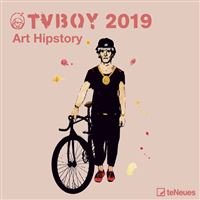 Calendário de Parede 2019 TeNeues Art Hipstory TVBoy