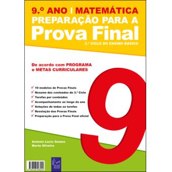 Preparação Para Prova Final Matemática 9º Ano