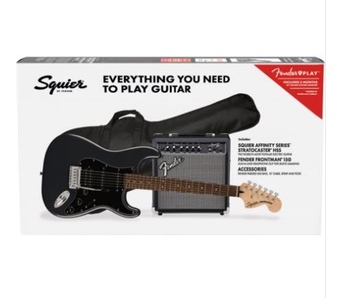 Pack Guitarra Stratocaster HSS LRL CFM Squier