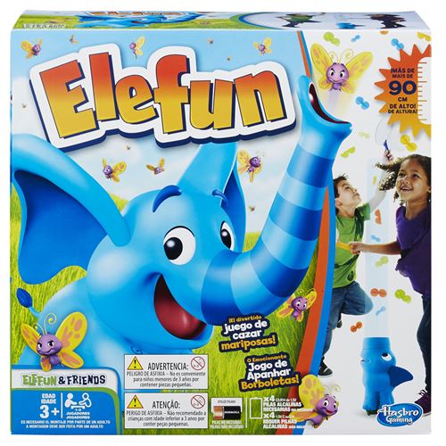 Hasbro - Elefun Jogo de Apanhar Borboletas  Elefun Jogo de Apanhar Borboletas