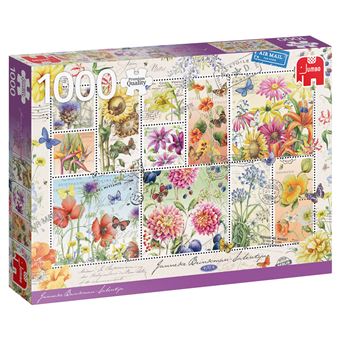 Puzzle Flower Stamps Summer - 1000 Peças