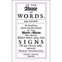 Of the Abuse of Words