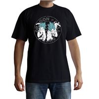 T-Shirt Dragon Ball: Vegeta e Goku - Tamanho L