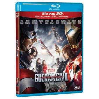 Capitão América: Guerra Civil (Blu-ray 3D + 2D)