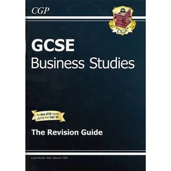 Gcse Business Studies Revision Guid - CGP Books - Compra Livros Na Fnac.pt