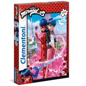 Puzzle Lady Bug 104 Peças - Clementoni