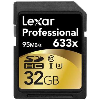 Lexar SDHC 32GB Classe 10 Professinal 633X