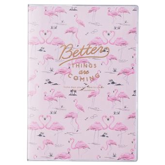 Agenda Diária 12 Meses, 2019-2020 Mark's de Bolso - Better Things Flamingo