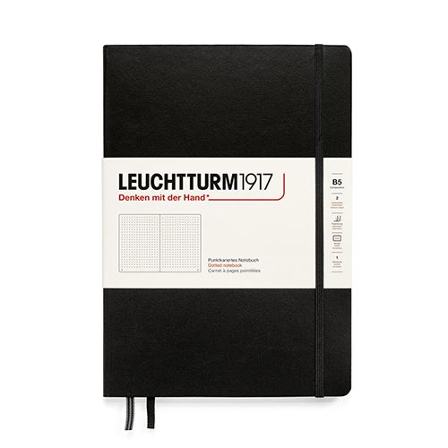 Caderno Pontilhado Leuchtturm1917 B5 Preto