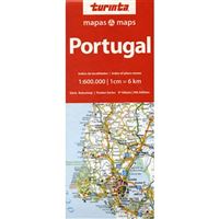 Mapa de Portugal Escolar - 2 Faces (27 x 40,5 cm) - Folha