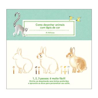 Como Desenhar Animais com Lápis de Cor - 1