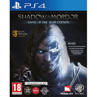 Middle Earth Shadow of Mordor GOTY - PS4