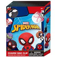 Acessório 3D Bag Clip Marvel Spider-Man Classic em Espuma - Monogram | Multiocio - Envio Aleatório