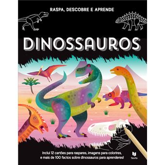 Desenrola os Dinossauros - Rolo Para Colorir - Cartonado - Joana Jesus,  Joana Jesus - Compra Livros na