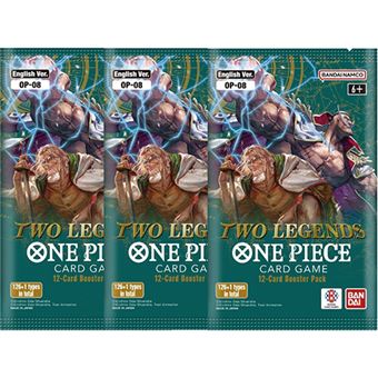 Trading Card Game One Piece - Two Legends OP-08 - Blister 3