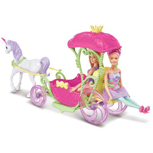 BONECA BARBIE - BARBIE DREAMTOPIA - PRINCESA COM CARRUAGEM