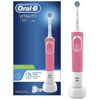 Escova Elétrica Oral-B Vitality 100 Cross Action - Rosa