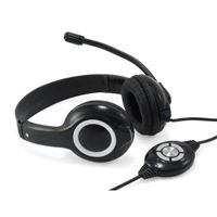 Auscultador Conceptronic USB - Preto