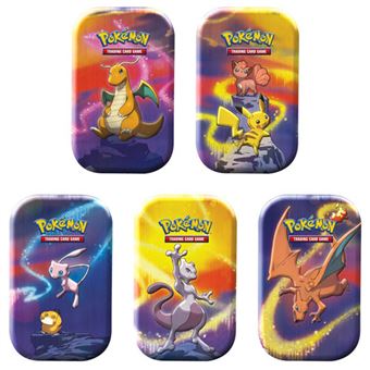 Pokémon Mini Tin - Envio Aleatório - Jogos de Cartas - Compra na