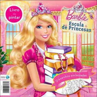 Barbie Super Princesa - Livro de Pintar com Jogos - Brochado