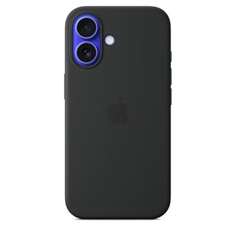Capa em Silicone com MagSafe para iPhone 16 Plus - Preto - 1